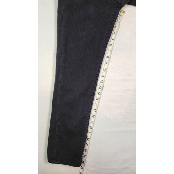Paige Jimmy Jimmy Skinny Jeans Womens 26 Vintage Black Full Length - Picture 7 of 8